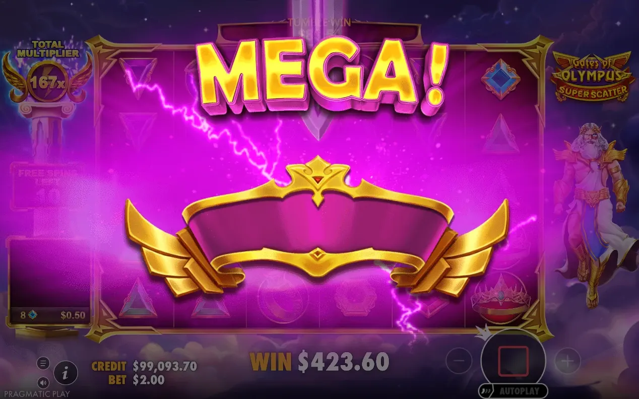Gates of Olympus Super Scatter